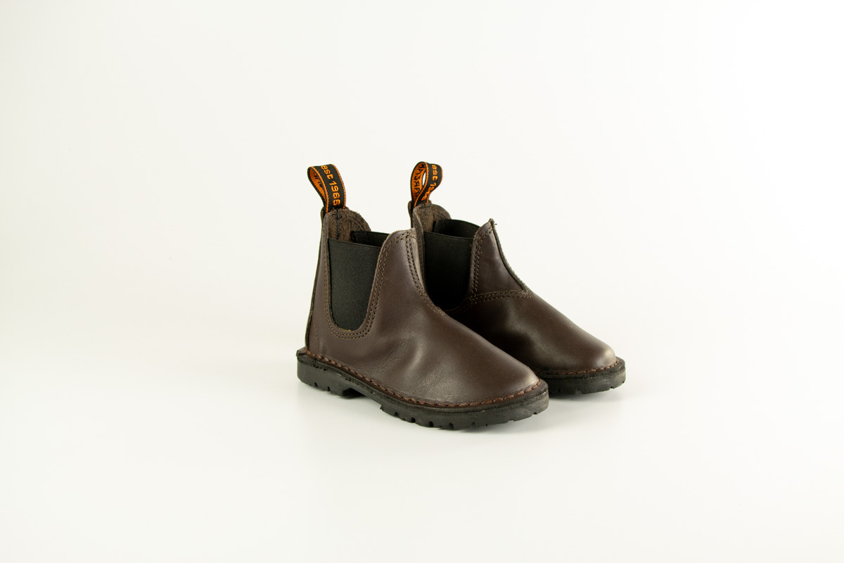 Tarzan JR Boot for kiddies in Mocca leather