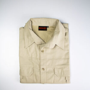 Boskind Mens Ripstop Shirt Khaki