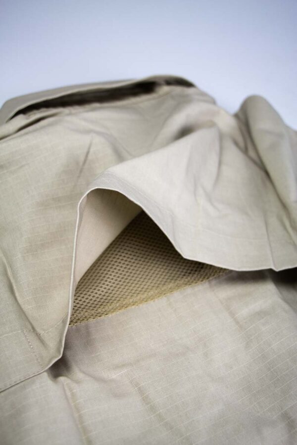 Boskind Mens Ripstop Shirt Khaki - Image 6