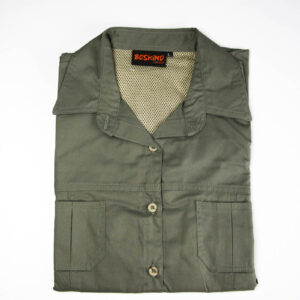Boskind Mens Cotton Twill Shirt Olive