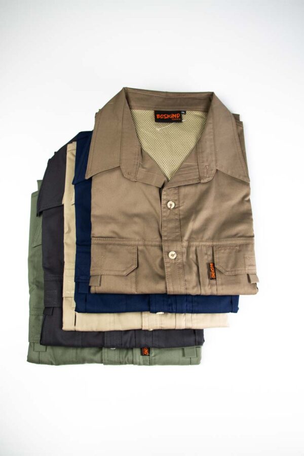 Boskind Mens Zipper Shirt