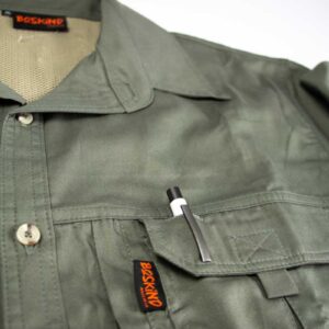 Boskind Mens Zipper Shirt